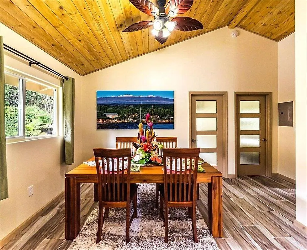 Tropical Island Paradise Home Volcano United States